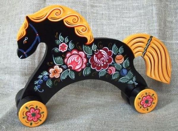 История росписи на игрушках История росписи на игрушках